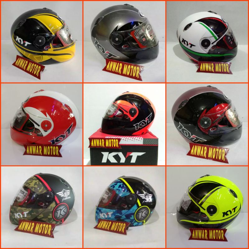Jual HELM FULL FACE KYT X ROCKET RETRO Shopee Indonesia