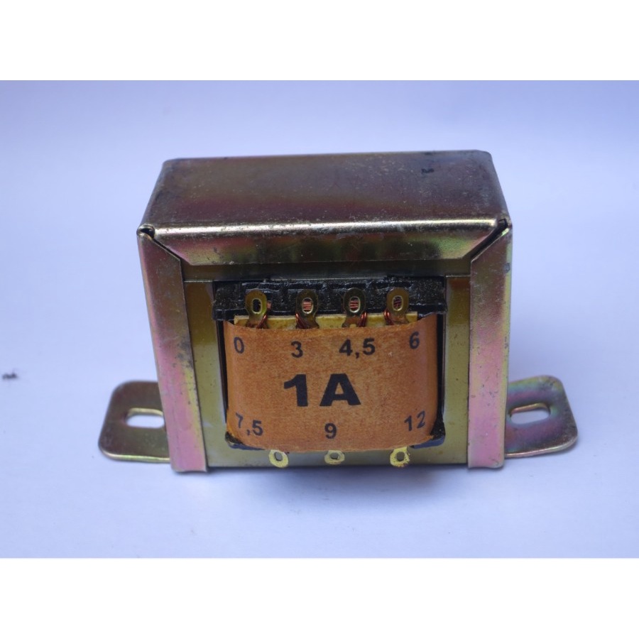 Jual Trafo travo 1A ampere 0 - 12V non CT engkel Realpro ( Tidak Bisa