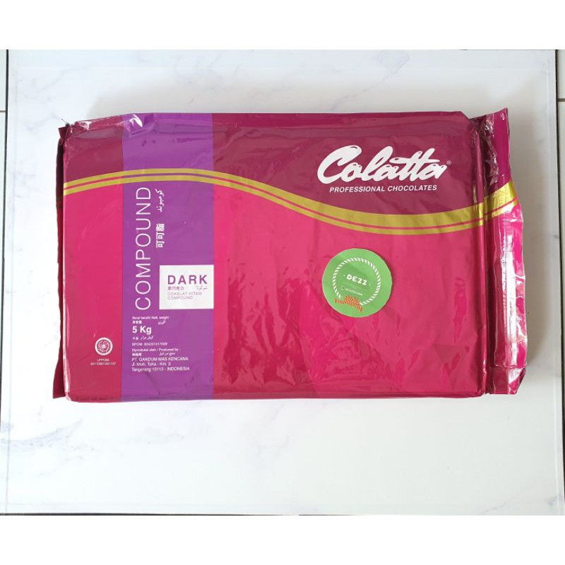 Jual COLATTA DARK COMPOUND 5KG | Shopee Indonesia