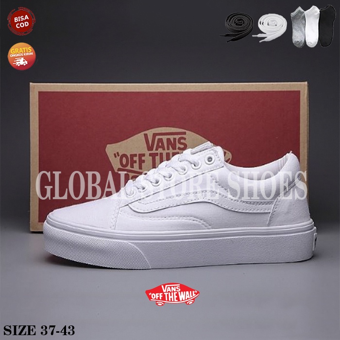 Vans putih shop