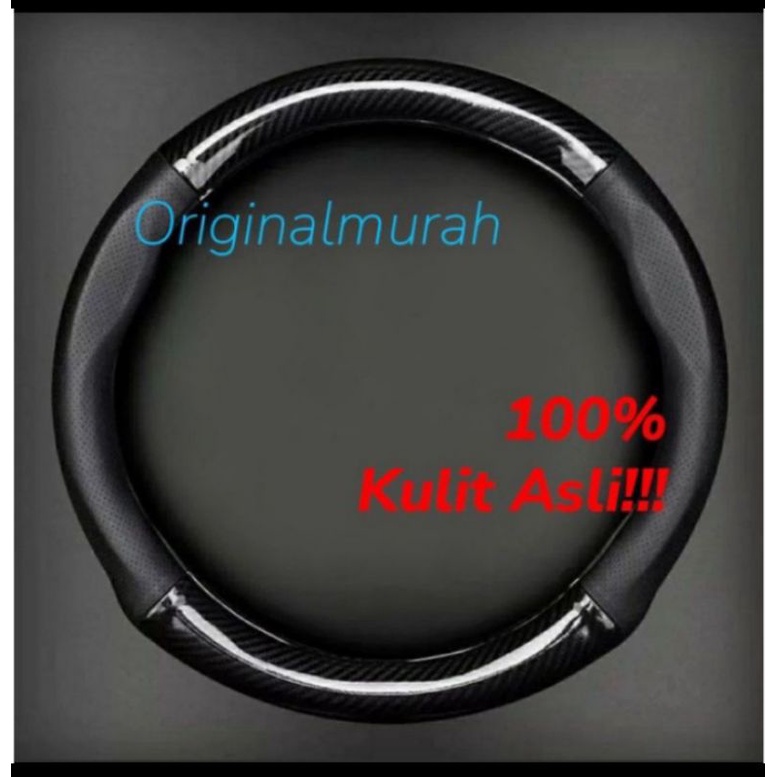 Jual Cover Setir Carbon kombinasi Kulit Mobil Sigra | Shopee Indonesia
