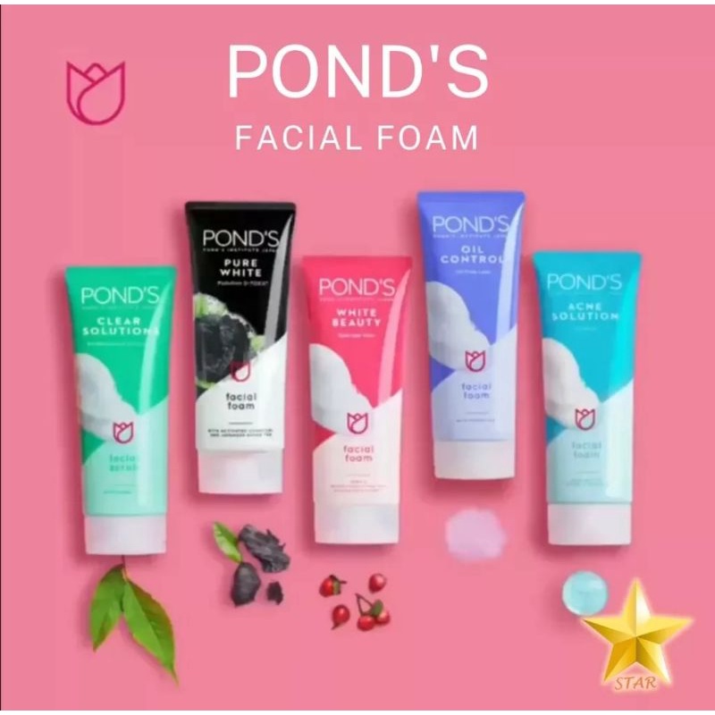 Jual PONDS Facial Foam White Beauty | Pure White 100g Murah | Shopee ...