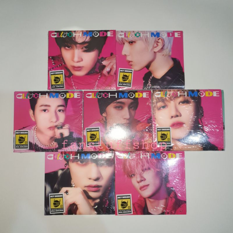 SM Ent. NCT DREAM - Modalità Glitch (Digipack Ver.) Album+Poster piegato+Set di fotocarde extra/K-pop sigillato (colore ver.), 140 x 125 x 7 mm