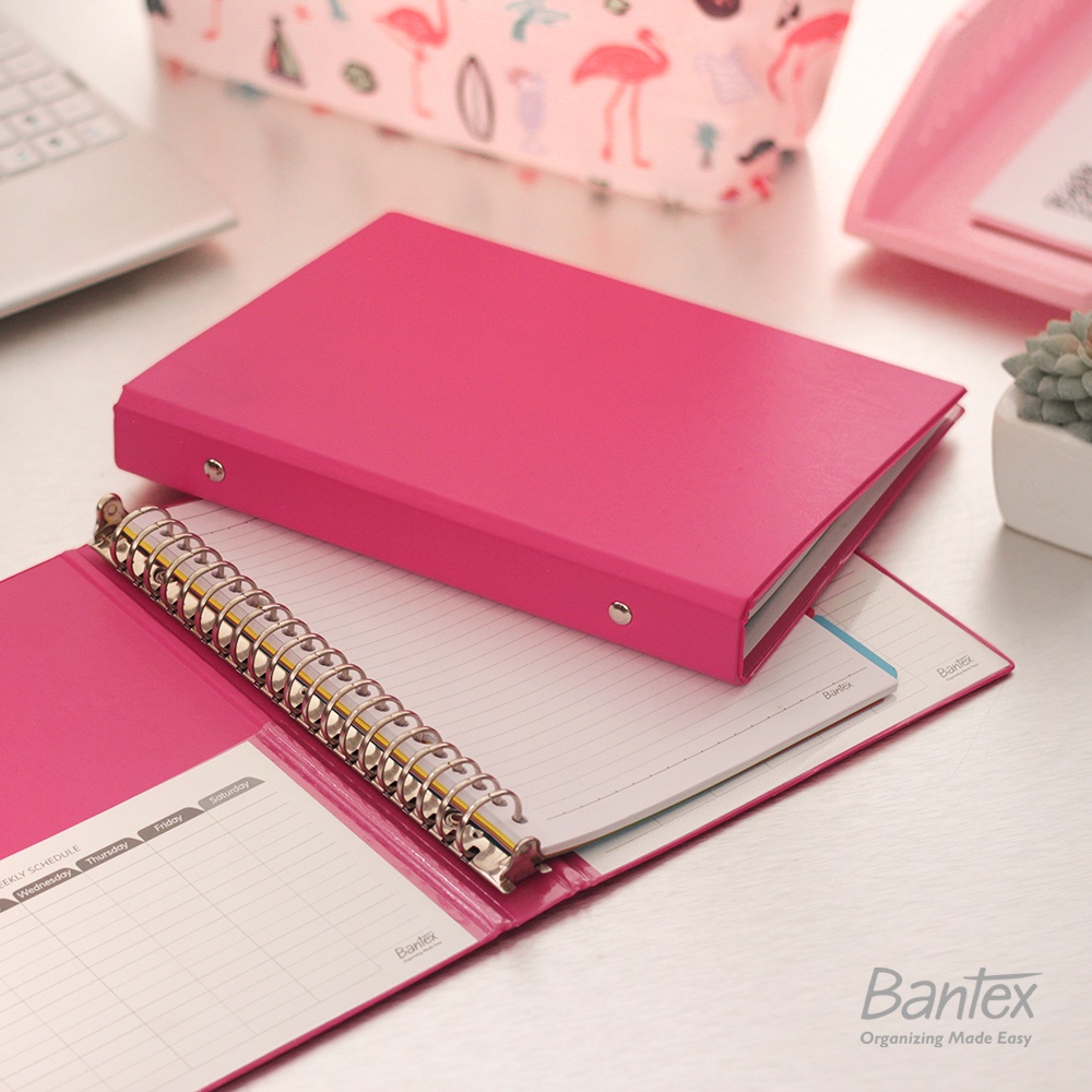 Jual Bantex Binder Note A5 20 Ring Besi Loose Leaf Multiring Binder