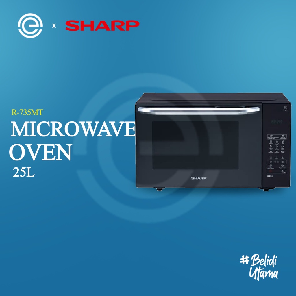 Jual SHARP Microwave Oven Grill 25 Liter R735MT Shopee Indonesia