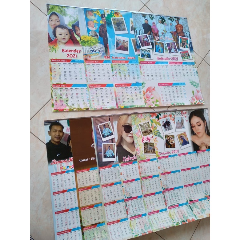 Jual Kalender 2023 Custom Foto Lengkap Masehi Hijriyah Jawa Shopee Indonesia 8505