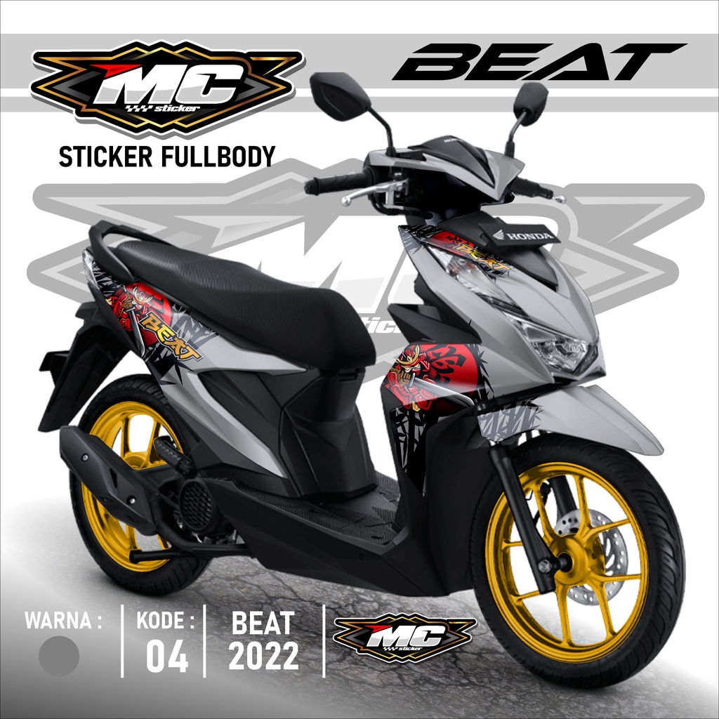 Jual Mc Cutting Sticker Decal Beat Deluxe Beat Street Full Body 2020