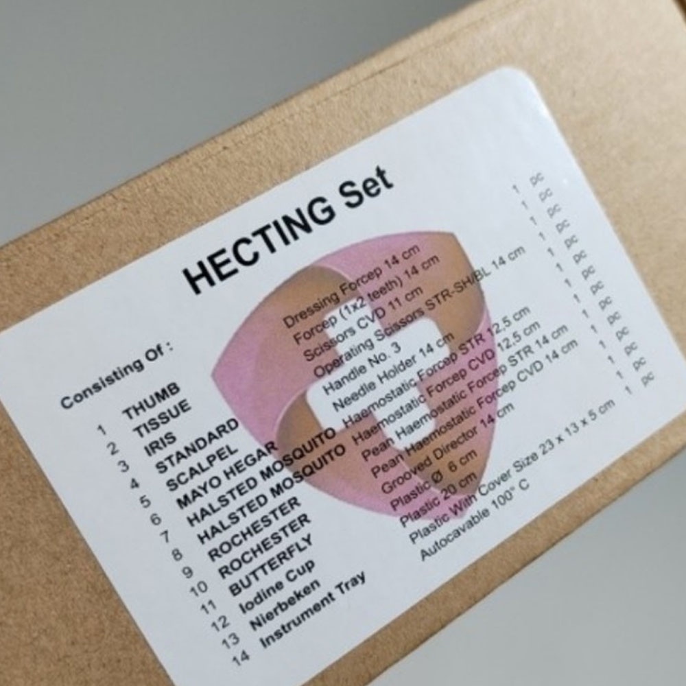 Jual RENZ Hecting Set Ekonomis Versi Paket Hemat Alat Medis Jahit Luka ...