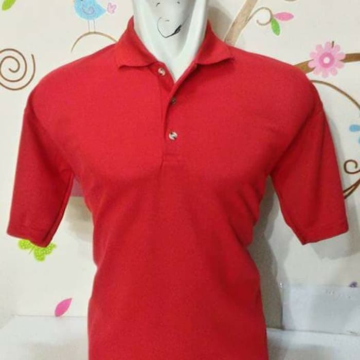 Jual Kaos Poloshirt Kerah Polos Wkpolospria Shopee Indonesia