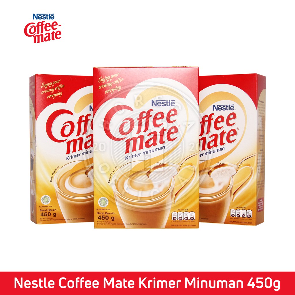 Jual NESTLE COFFEE MATE 450GR / KRIMER NESTLE KEMASAN 450 GRAM | Shopee ...