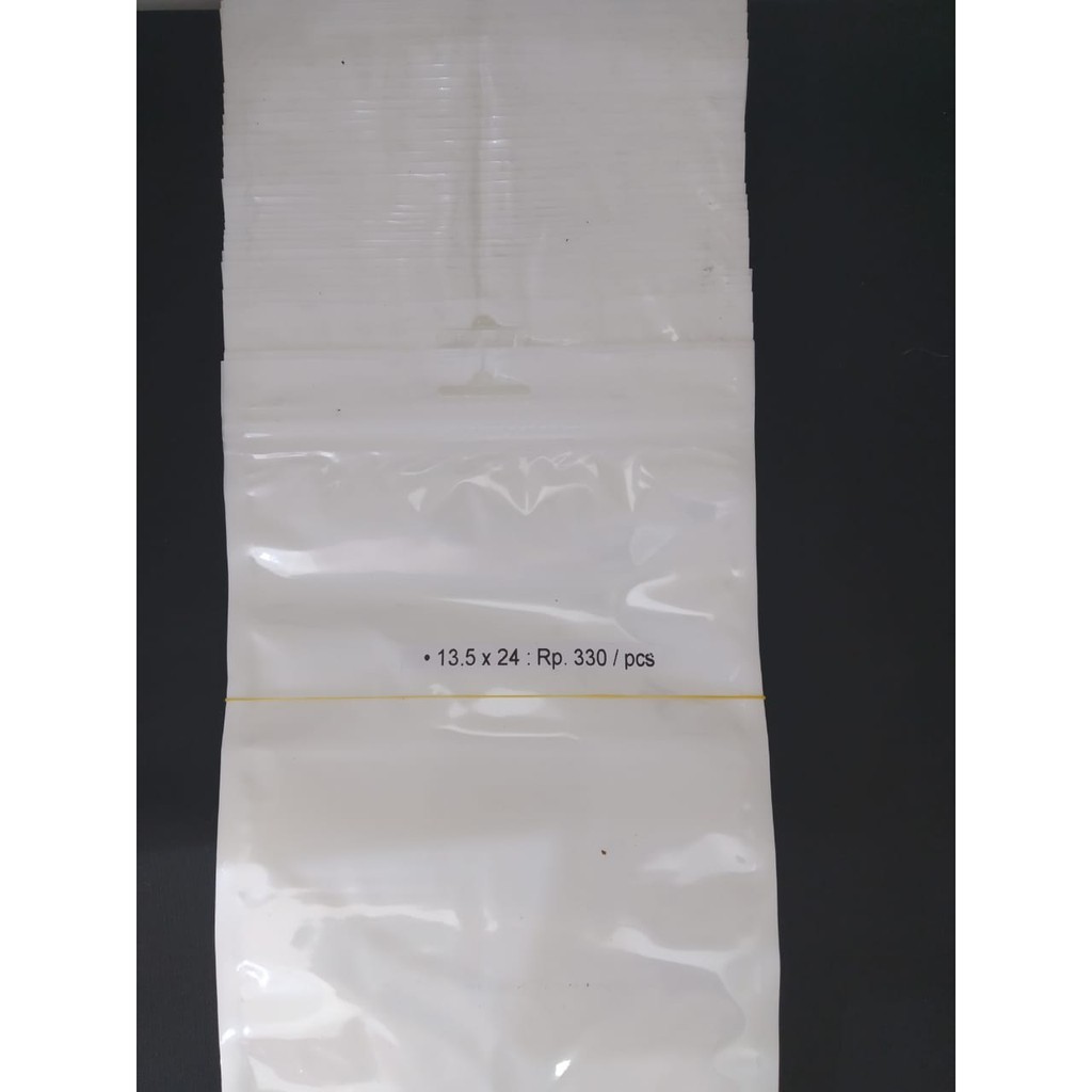 Jual Packing Plastik Klip Aksesoris Ziplock Zipper Zip Lock 135x24 Cm Shopee Indonesia 4969