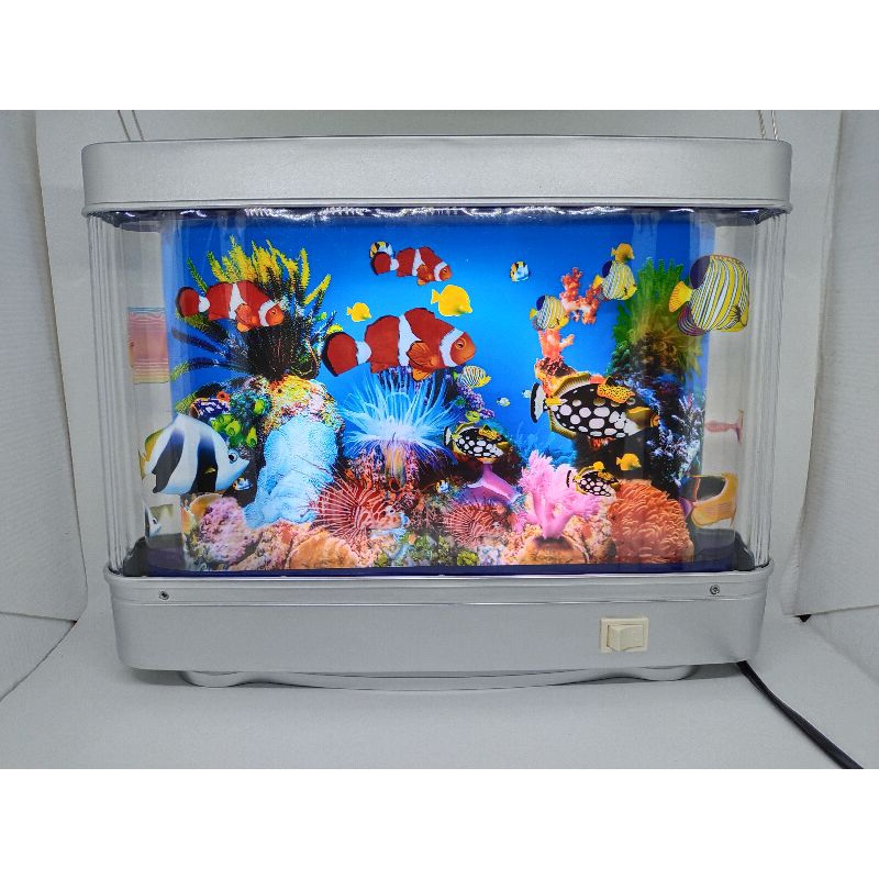 Jual Aquarium Pajangan Listrik 3 Dimensi Lampu Aquarium Pajangan