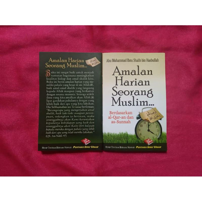 Jual Buku Islami Amalan Harian Seorang Muslim Shopee Indonesia