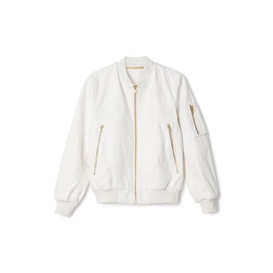 Bomber white hotsell
