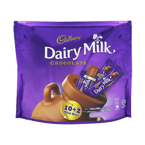 Jual Cadbury Dairy Milk Chocolate Bar 15g X 10pcs | Shopee Indonesia