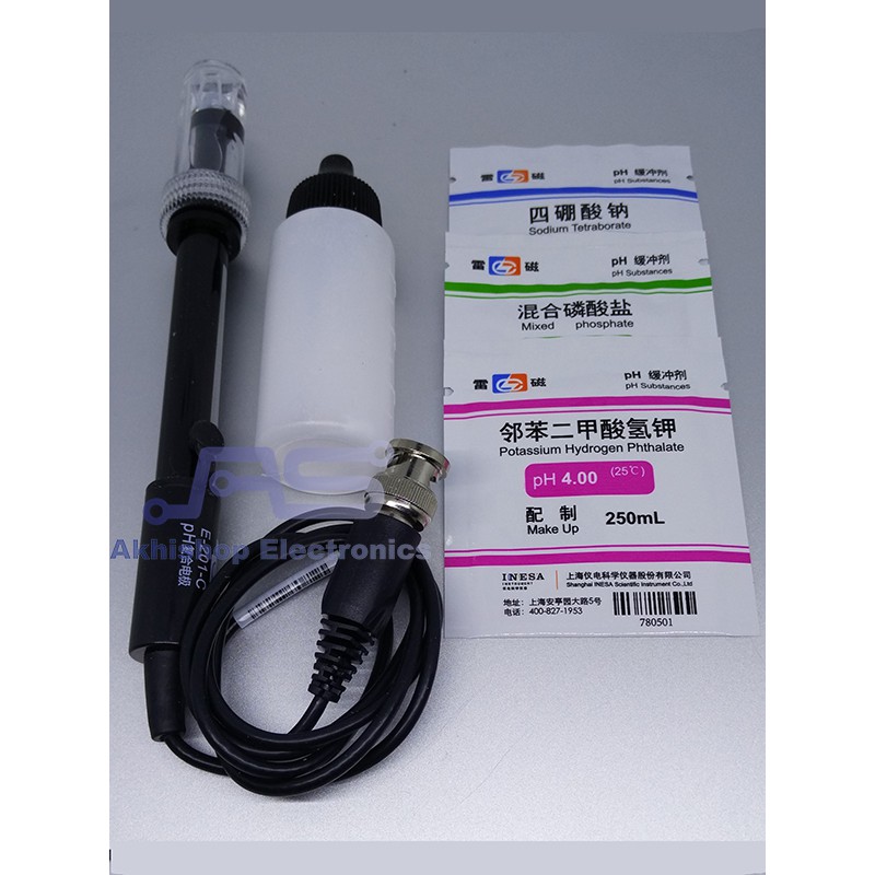 Jual pH Probe Sensor E201C with Calibration Solution Shopee Indonesia