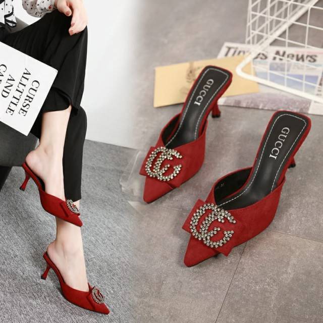 Gucci on sale diamond heels