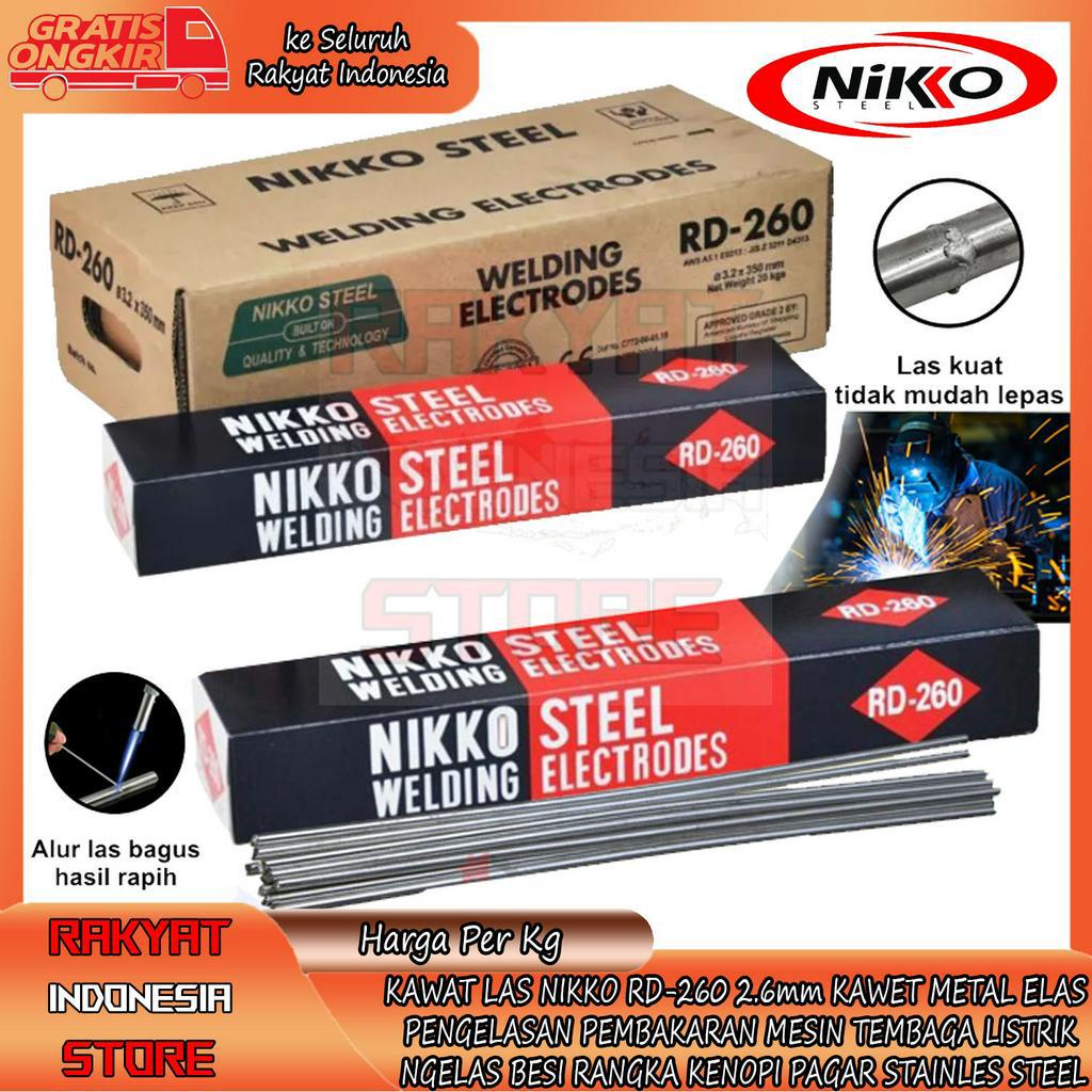 Jual Kawat Las Nikko Kawet Rd Mm Kemasan Per Kg Welding