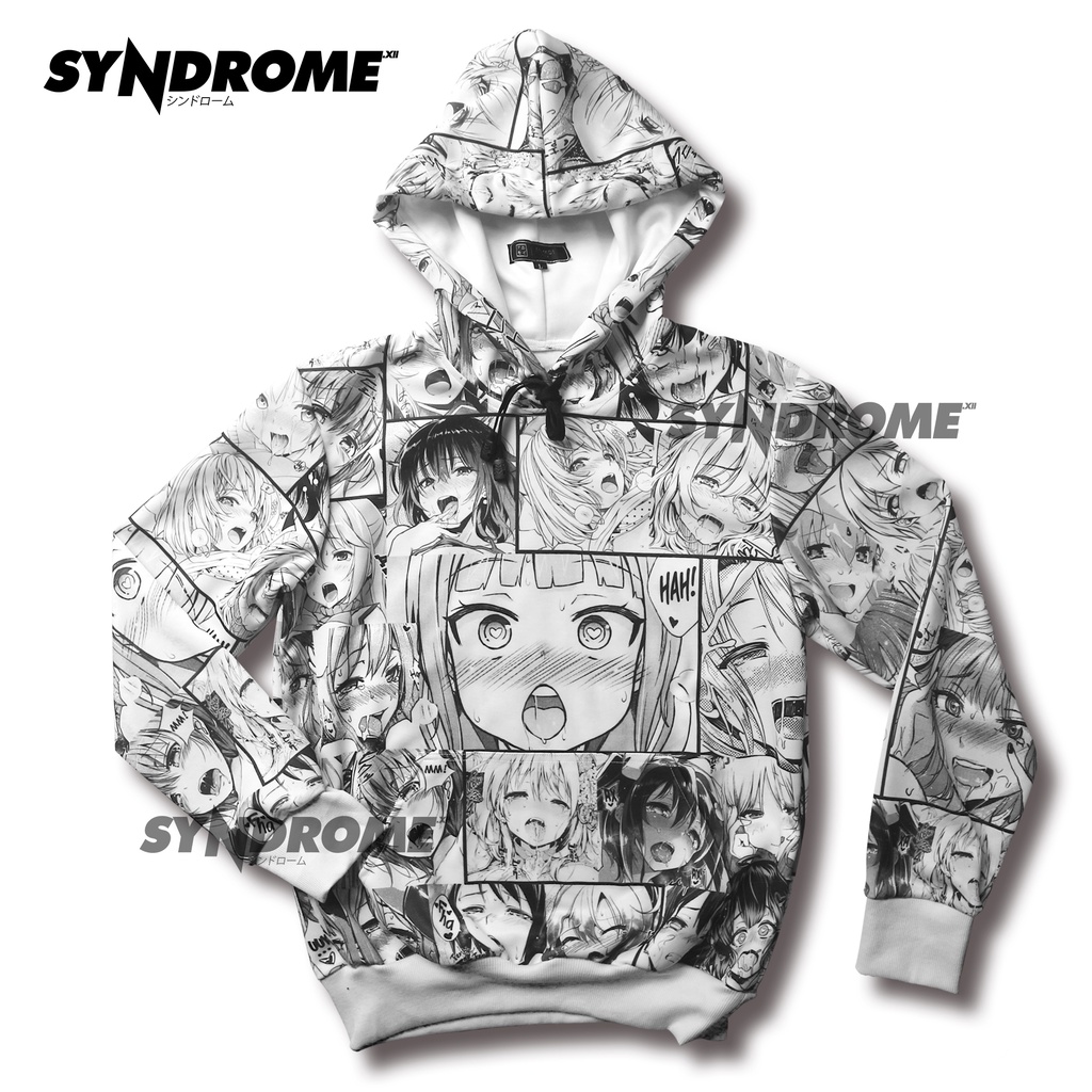 Ahegao sale hoodie shopee