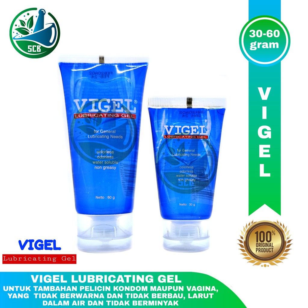 Jual Vigel Lubricating Gel 30 gram 60 gram Shopee Indonesia