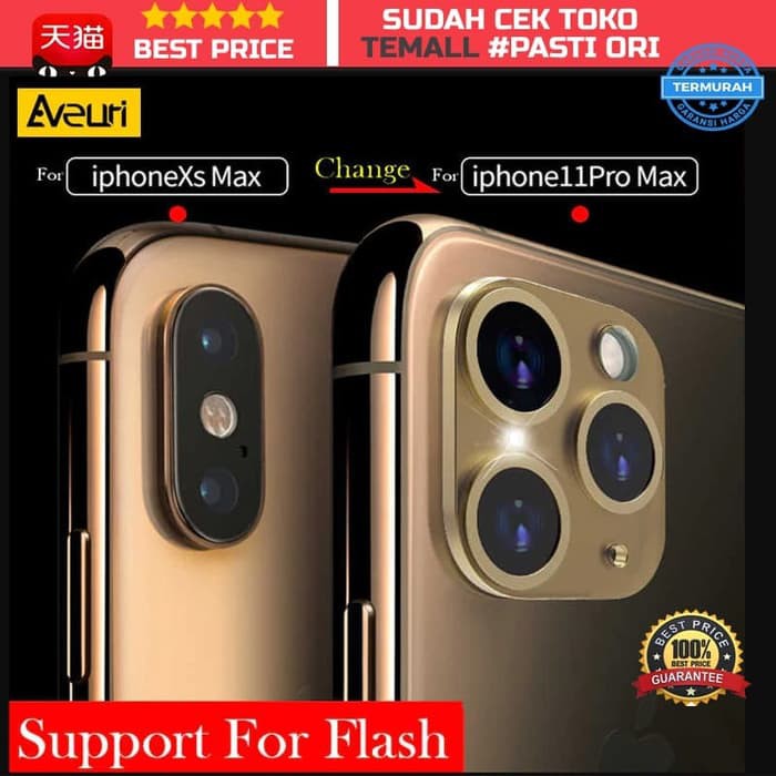 Camera fake belakang iPhone 11 Pro Max for iPhone X XS XSMAX
