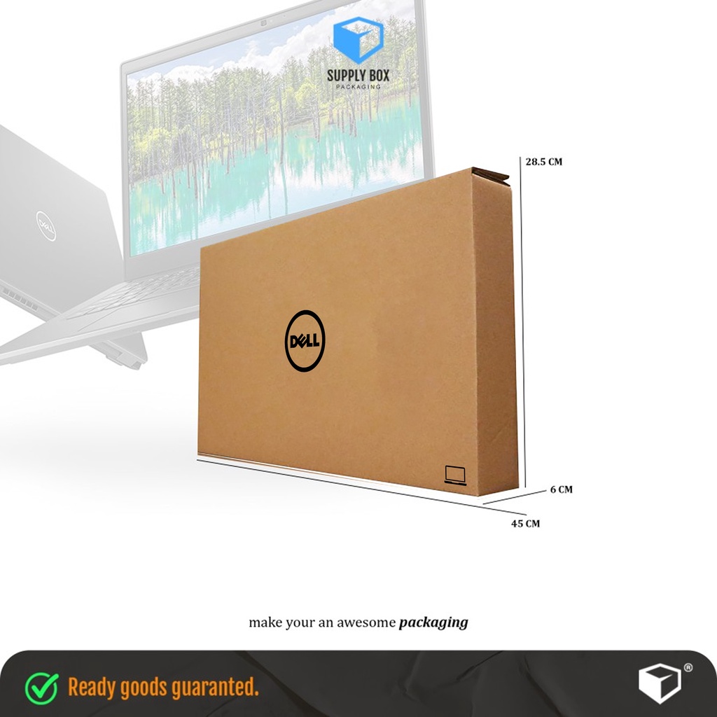 Jual BOX LAPTOP DELL 1 SET | 45x6x28.5 cm | Cardboard | Shopee Indonesia