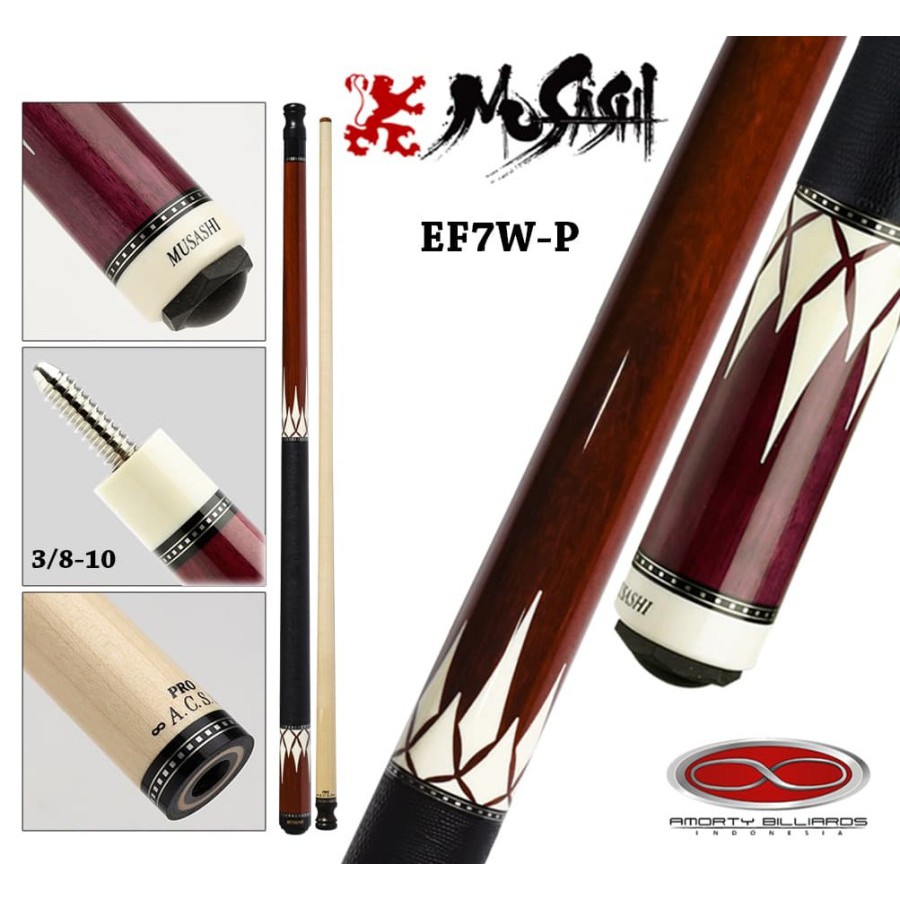 Jual MUSASHI CUE EF7W-P | Shopee Indonesia