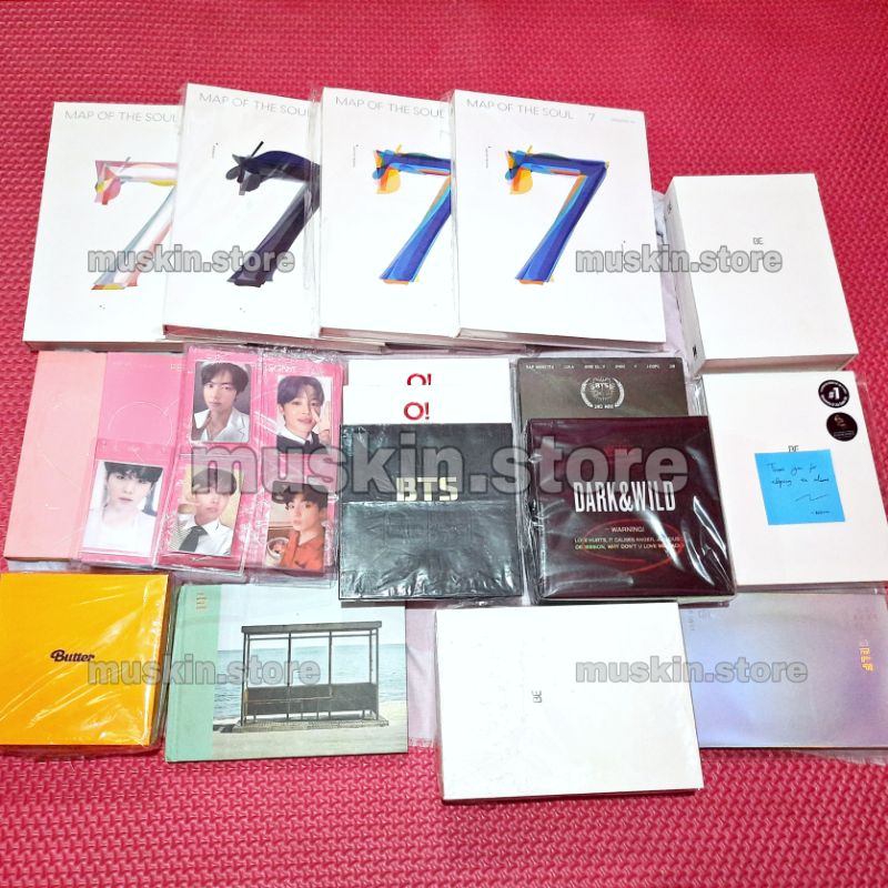 Jual ALBUM Only BTS PROOF | TEAR U | BUTTER | DICON 101 | MOTS 7 | LY ...