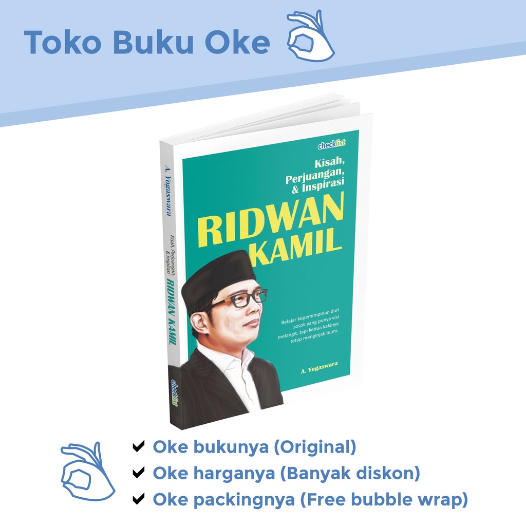 Jual Buku Biografi Tokoh Kisah Perjuangan Inspirasi Ridwan Kamil ...