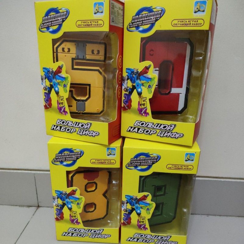 Jual Mainan Robot angka , robot huruf , robot alphabet , robot alpabet ...