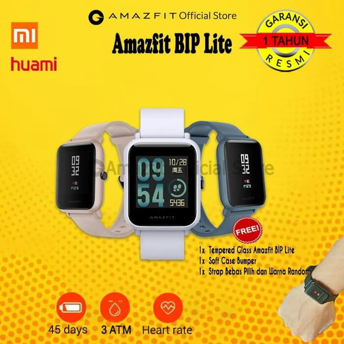 Perbedaan amazfit bip hot sale dan bip lite