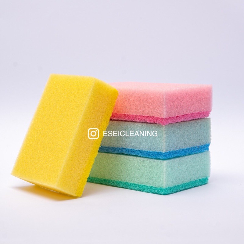 Jual Kitchen Sponge (Besar) --ISI 12 Spon cuci piring serbaguna (Besar ...