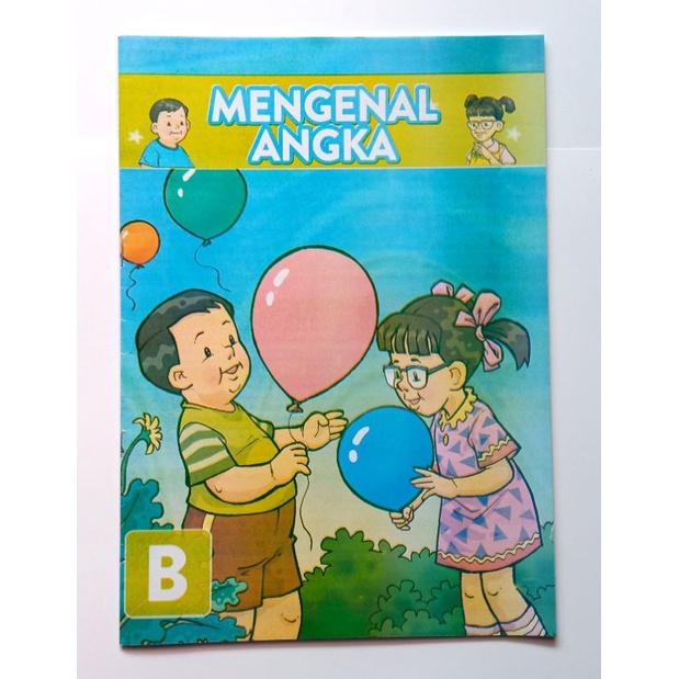 Jual BUKU ANAK TK - MENGENAL ANGKA B | Shopee Indonesia