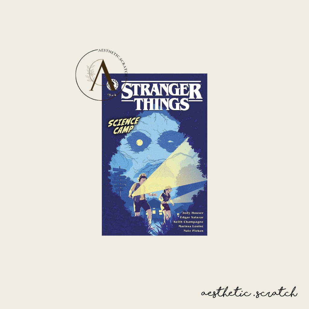 Jual ( aesthetic.scratch ) poster stranger things comic | Shopee Indonesia