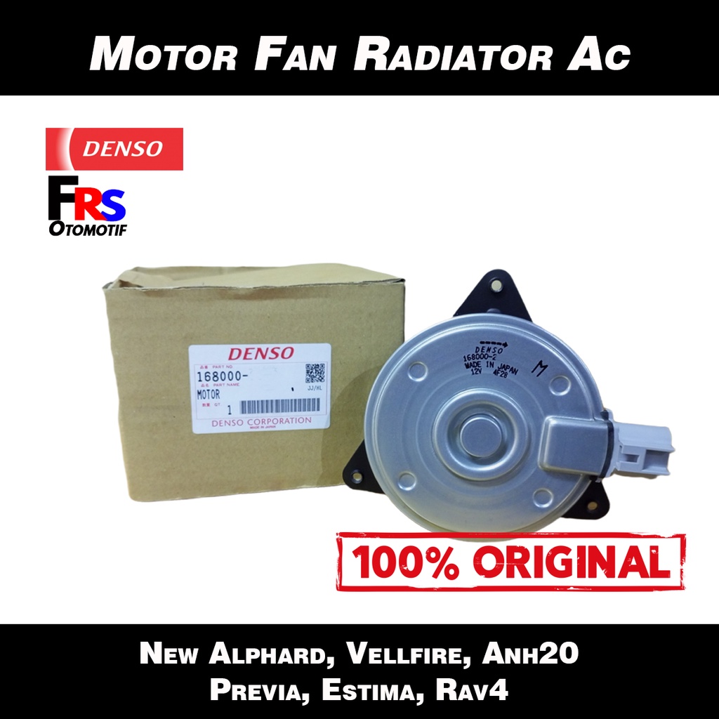 Jual Motor fan radiator Ac New Alphard Vellfire Previa Estima Anh20 ...
