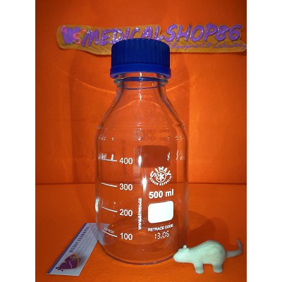 Jual 414 321 500 LABORATORY BOTTLE 500ml / REAGENT BOTTLE 500ml - SIMAX ...