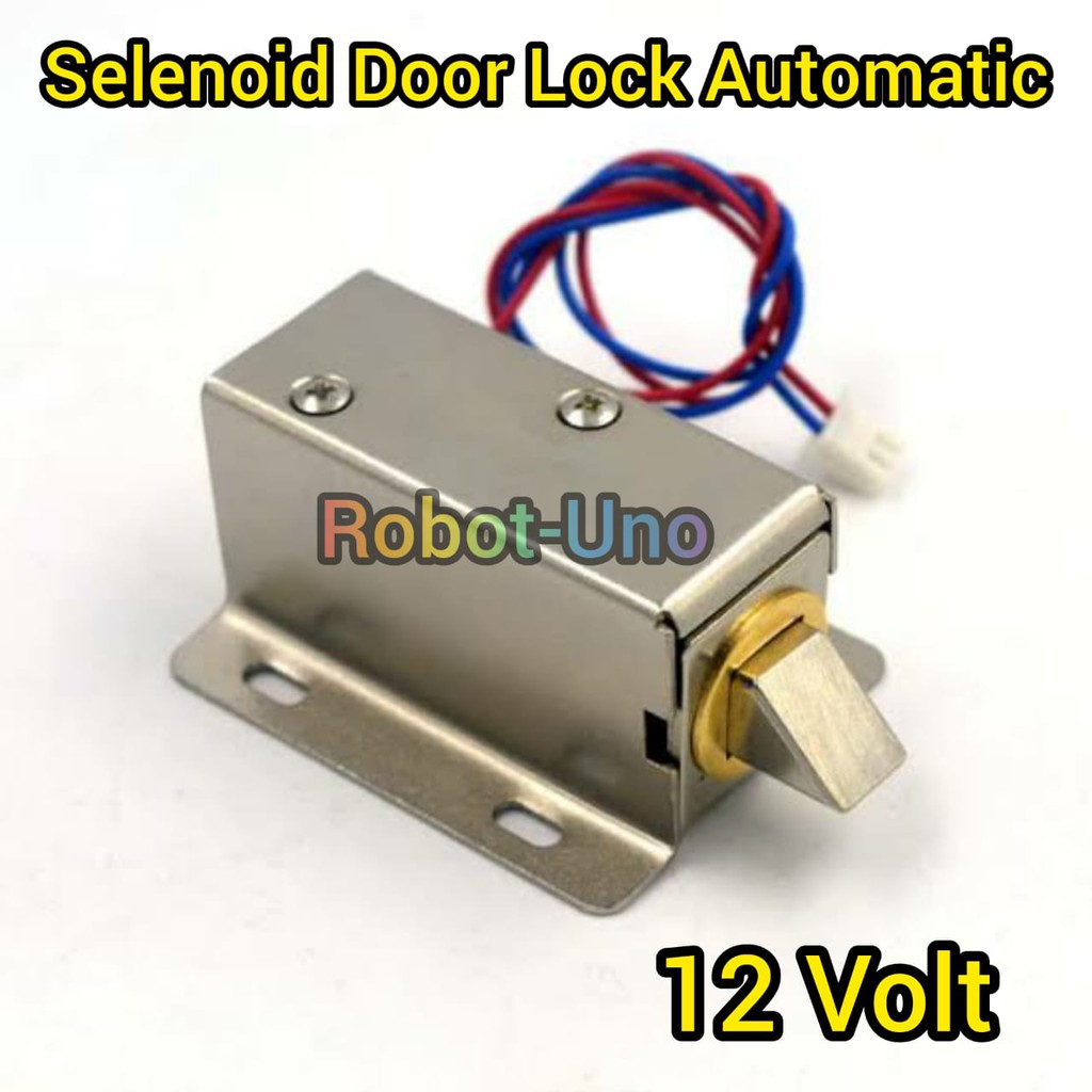 Jual Selenoid Door Lock Automatic V Kunci Pintu Selenoid V Dc Shopee Indonesia