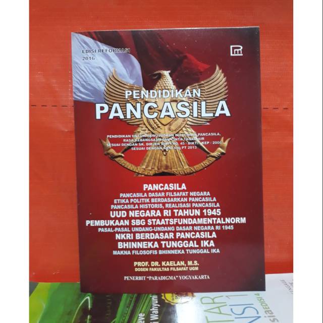 Jual Buku Pendidikan Pancasila By Kaelan [novel Pesona] Shopee Indonesia