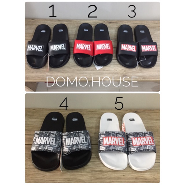 Jual MARVEL MEN SLIPPER SENDAL SANDAL COWO MARVEL SLIP ON