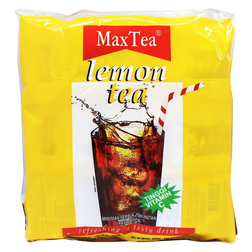 Jual Max Tea Lemon Tea PAK ( isi 30 ) | Shopee Indonesia