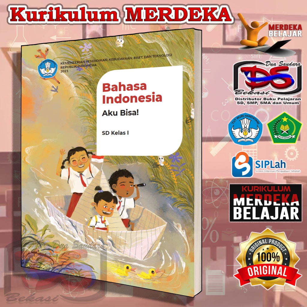 Jual Buku Siswa BAHASA INDONESIA Kelas 1 SD Kurikulum Merdeka 2022 ...