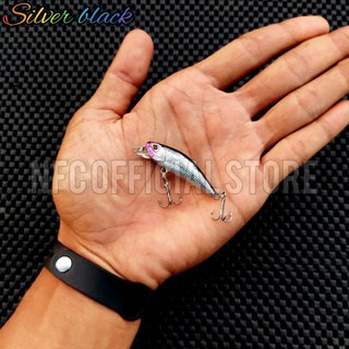 Jual Lure Micro / Mini Minnow 4cm / 2,5 gram Sinking Replika Gomoku Jaminan  ACTION dengan warna KILLER