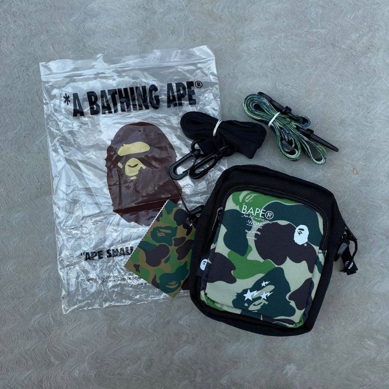 Tas bape cheap sling bag