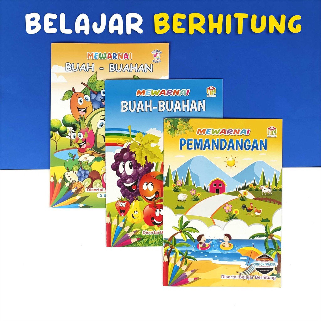 Jual Buku Mewarnai Anak TK PAUD Belajar Membaca Menulis Mewarnai ...