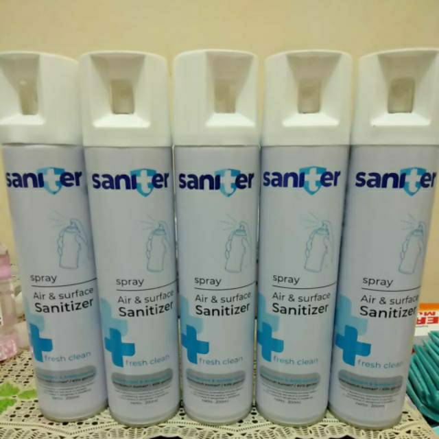 Jual Saniter Spray 200ml Antiseptic Disinfectant | Shopee Indonesia