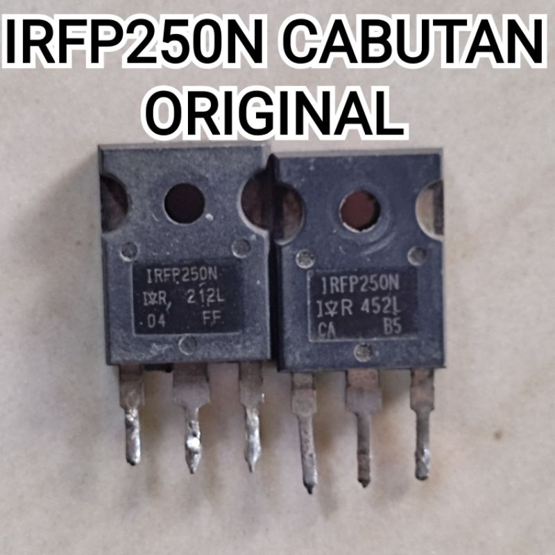 Jual MOSFET IRFP250 IRFP250N CABUTAN ORIGINAL ORI IRFP 250 UNTUK CLASS ...