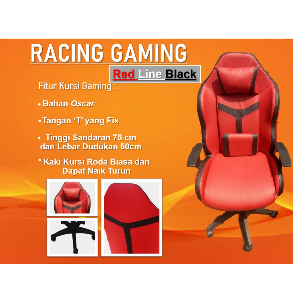 Jual Promo Terlaris Kursi Gaming Racing Bergaransi, Warnet, Streaming ...