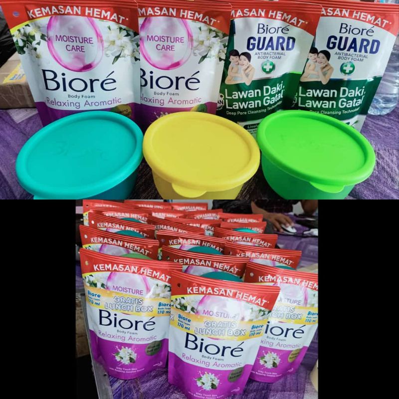 Jual BIORE 170ml FREE Box cantik | Shopee Indonesia