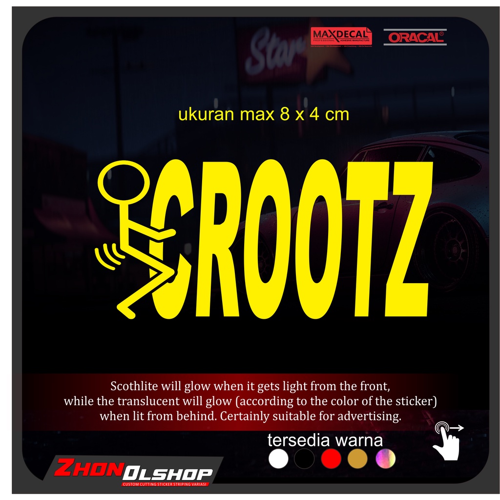 Jual STIKER CROOTZ CUTTING STIKER SEXY CROOT STIKER SEX CUTTING STICKER ...
