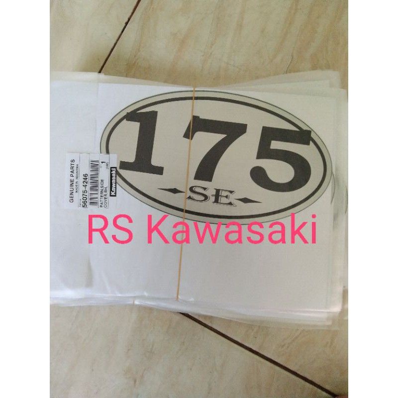 Jual stiker striping box aki kawasaki w175 se original | Shopee Indonesia